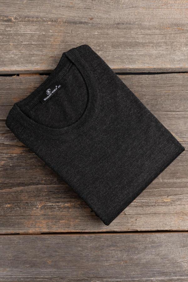 Woolen World Bisiklet Yaka Battal (Büyük Boy) Yünlü Triko Kazak  - Image 1