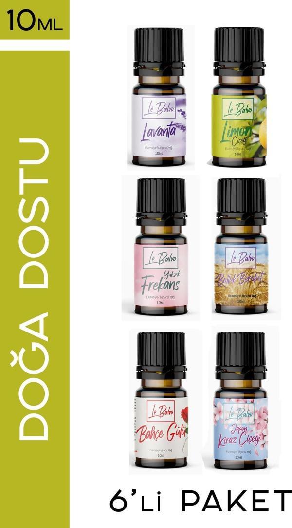 Le Balvo Lavanta,limon,frekans,japon Çiçeği,bahçe,bereket Buhurdanlık Esansı Oda Koku Esans Buhur Yağ 10ml - Image 1
