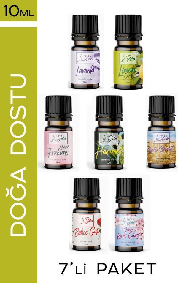 Le Balvo Lavanta,limon,frekans,japon Çiçeği,bahçe,bereket,hanımeli Buhurdanlık Esansı Oda Koku Esans Yağ 10ml - Image 1