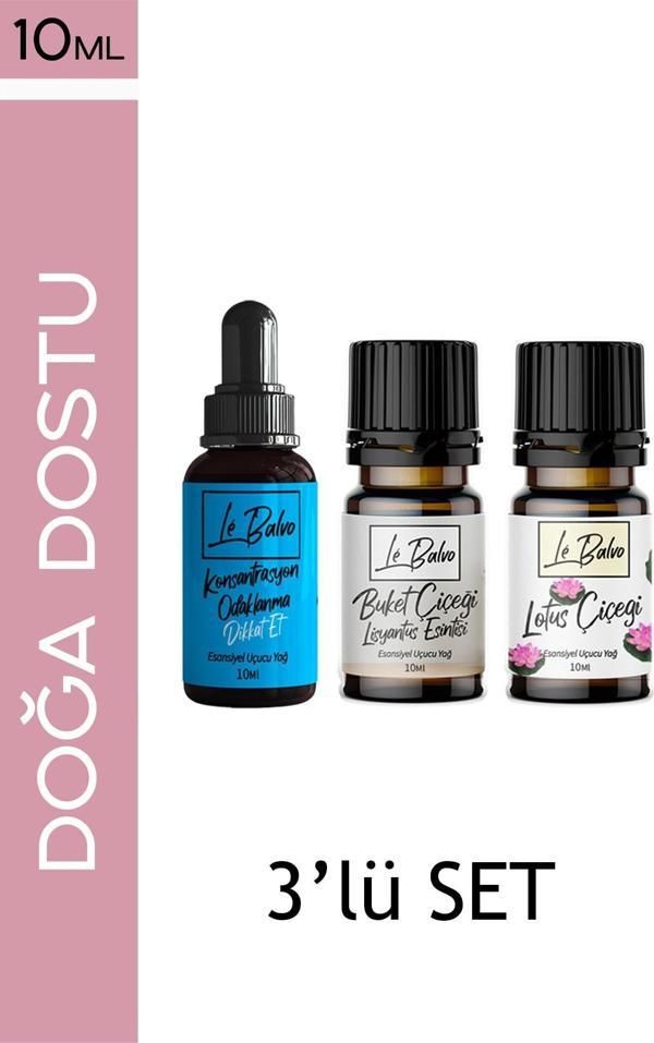 Le Balvo Odaklanma,buket,lotus Çiçeği Doğal Uçucu Saf Buhurdanlık Esansı Oda Kokusu Esans Buhur Yağı 10ml - Image 1
