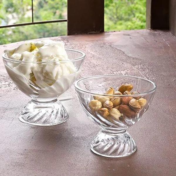 Kosova GRB27 Ayaklı Cam Kase 6'lı - Image 1