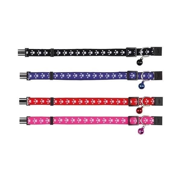 Trixie Zilli Ayarlanabilir Şerit Kedi Boyun Tasması - Image 1