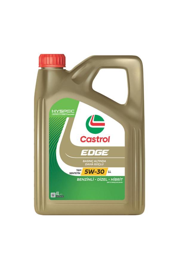 Castrol Edge 5W-30 Ll Motor Yağı 4 Litre Benzinli Ve Dizel Araçlar Ile Uyumlu(2025) - Image 1