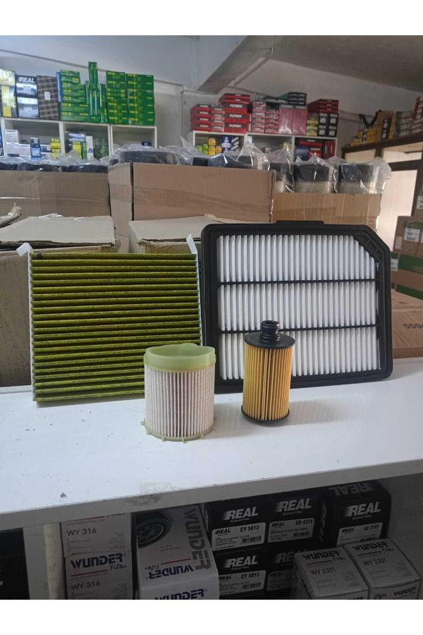 Wunder Ssangyong Musso Grand Bakım Filtre Seti - Image 1