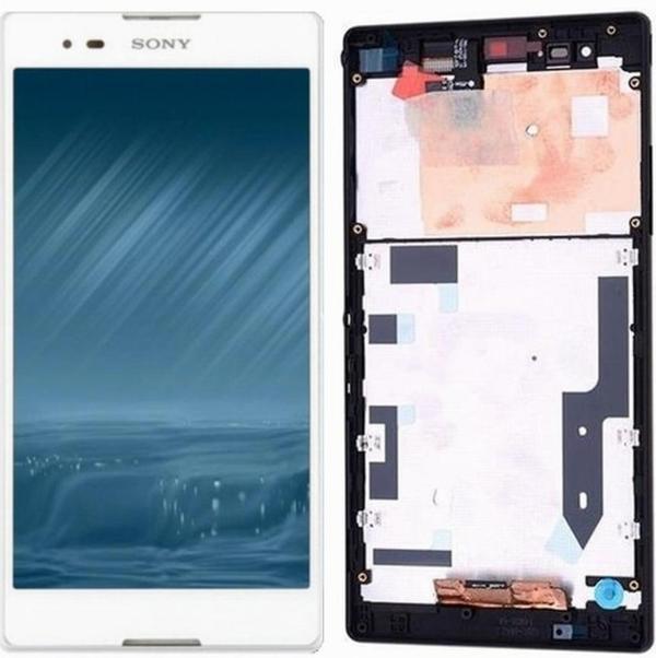 SONY XPERİA T2 EKRAN LCD DOKUNMATİK TOUCH PANEL Çıtalı Beyaz - Image 1