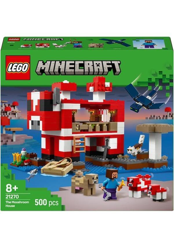 Lego Minecraft Mooshroom Evi 21270 Lİsanslı Ürün - Image 1