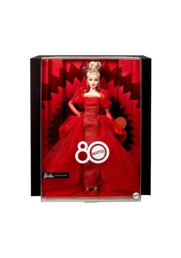 Barbie 80. Yıl Dönüm Koleksiyon Bebeği JBJ17 Lisanslı Ürün - Image 1