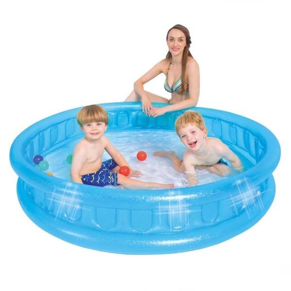 BFS   Jilong SunClub Mavi Yuvarlak Havuz 51004 - Image 1