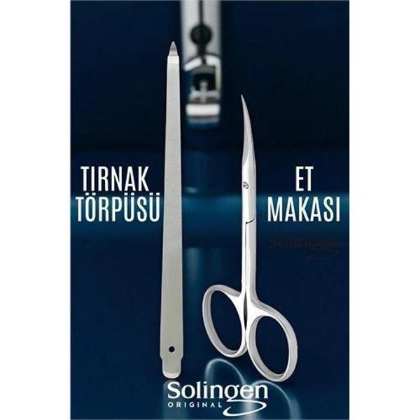 BFS  Tırnak Eti Makası Kavisli ve Profesyonel Çelik Törpü SETİ - Image 1