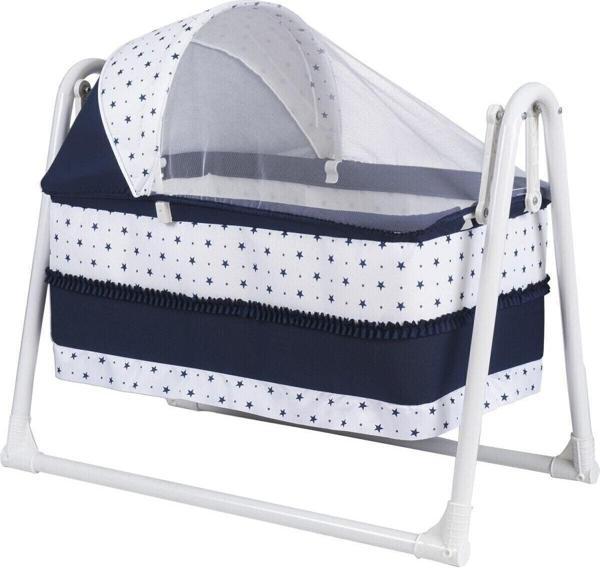 Almira Kids Polly Baby Polly Lüks Portatif Sallanır Sepet Beşik Hamak Beşik-gri 2020 Hilal Beşik - Image 1