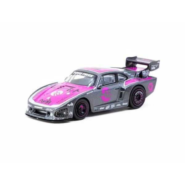 BFS  Tarmac Works X iXO Models 1/64 Bisimoto Porsche 935 K3V with Tarmac Cards Combo Set - Image 1