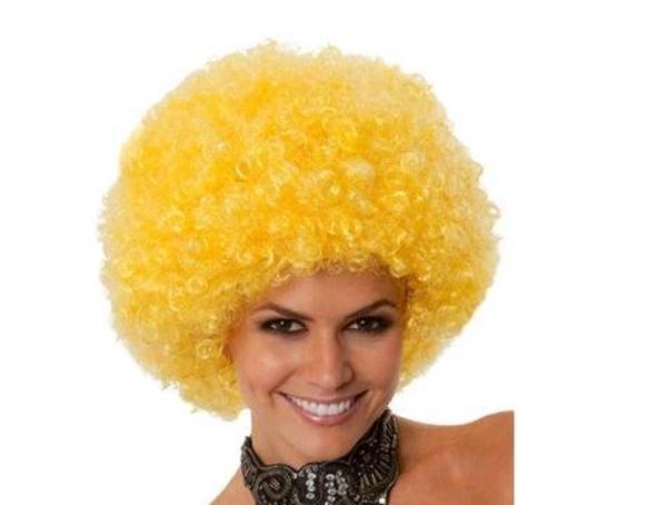Kabarık Bonus Peruk Saç - Sarı - Image 1