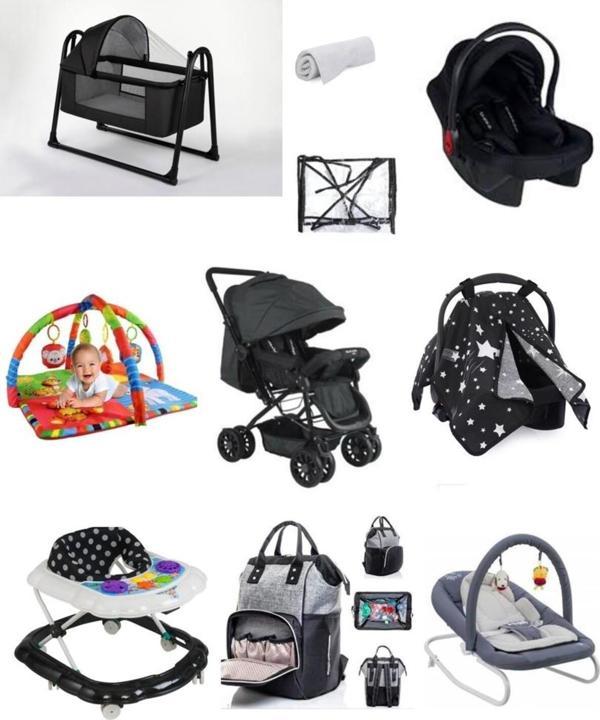 Let'S Go Baby Bebek Çeyiz Seti 10Parça Çift Yön Bebek Arabası Beşik Ana Kucağı Yürüteç Puset Oyun Halısı - Image 1