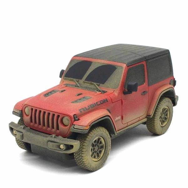 BFS   1:24 Jeep Wrangler Rubicon Muddy Uzaktan Kumandalı Araba - Image 1
