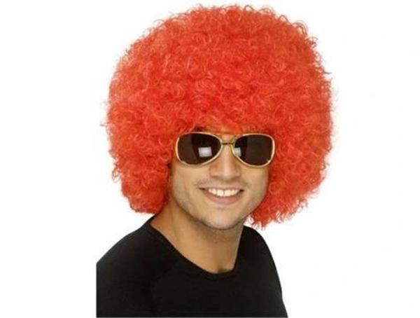 Kabarık Bonus Peruk Saç - Turuncu - Image 1