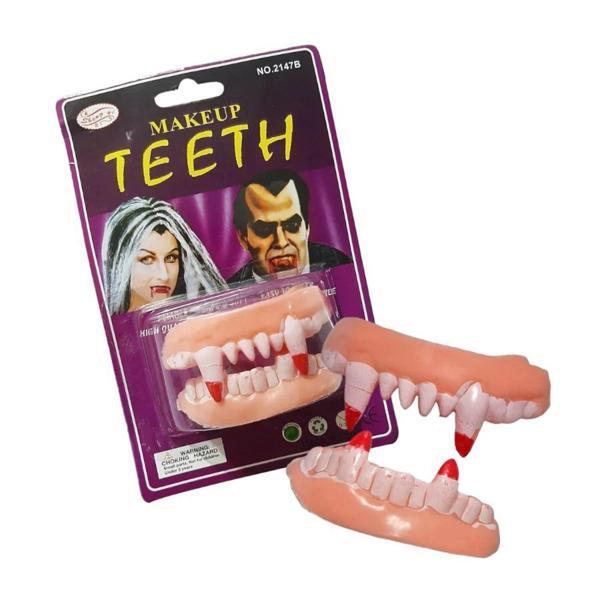 Çift Damak Yumuşak Vampir Dişleri 1 Çift - Image 1