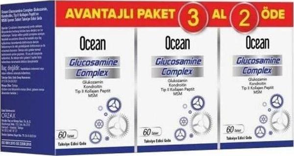 Ocean Glukozamin Kompleks 3 Al 2 Öde 180 Tablet - Image 1