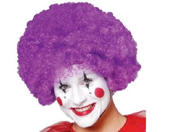 Kabarık Bonus Peruk Saç - Mor - Image 1