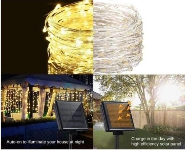 Solar Peri Led 20m 200 Led Gün Işığı - Image 1