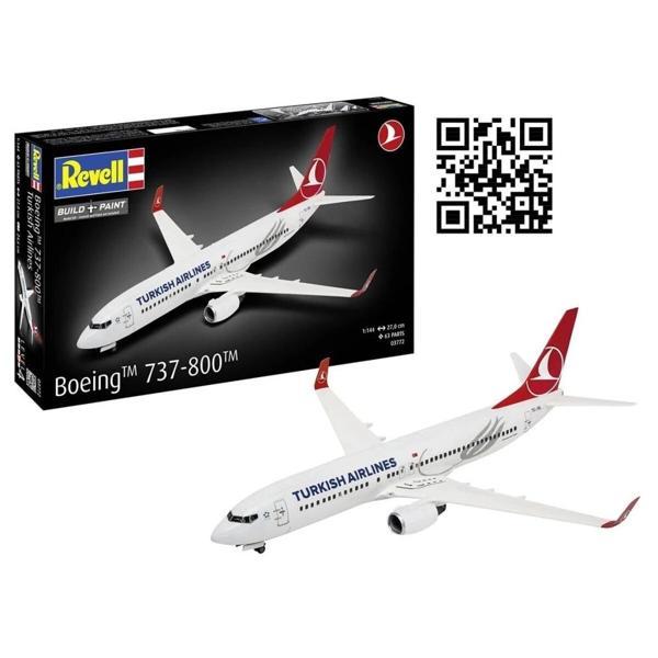 BFS  3772 Revell - Turkish Airlines Boeing 737-800 Maket Kiti - Image 1