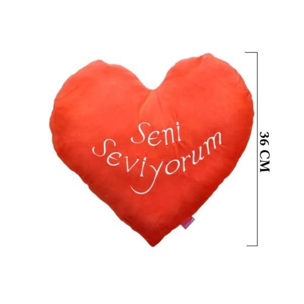 BFS   1153K Kalp Yastık 36x36 cm - Image 1