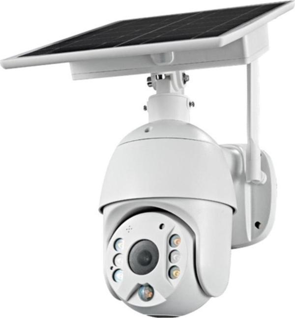 1080P Speed Dome Ptz Ip Kamera Solar Enerjili 4G Dis Mekan Guvenlik Kamerasi - Image 1