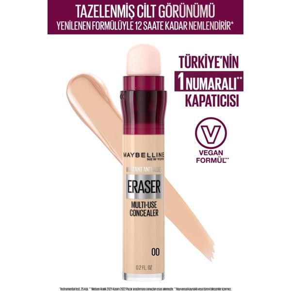 Maybelline New York Instant Anti Age Eraser Kapatıcı - 00 Ivory - Image 1