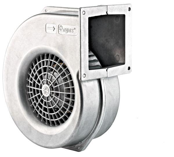 Ayas AGF-160E-2KM Alüminyum Radyal Salyangoz Fan - Image 1