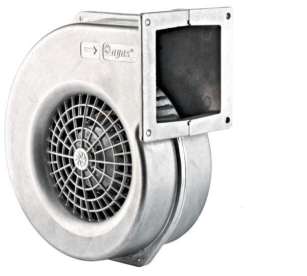 Ayas AGF-120E-2KM Alüminyum Radyal Salyangoz Fan - Image 1