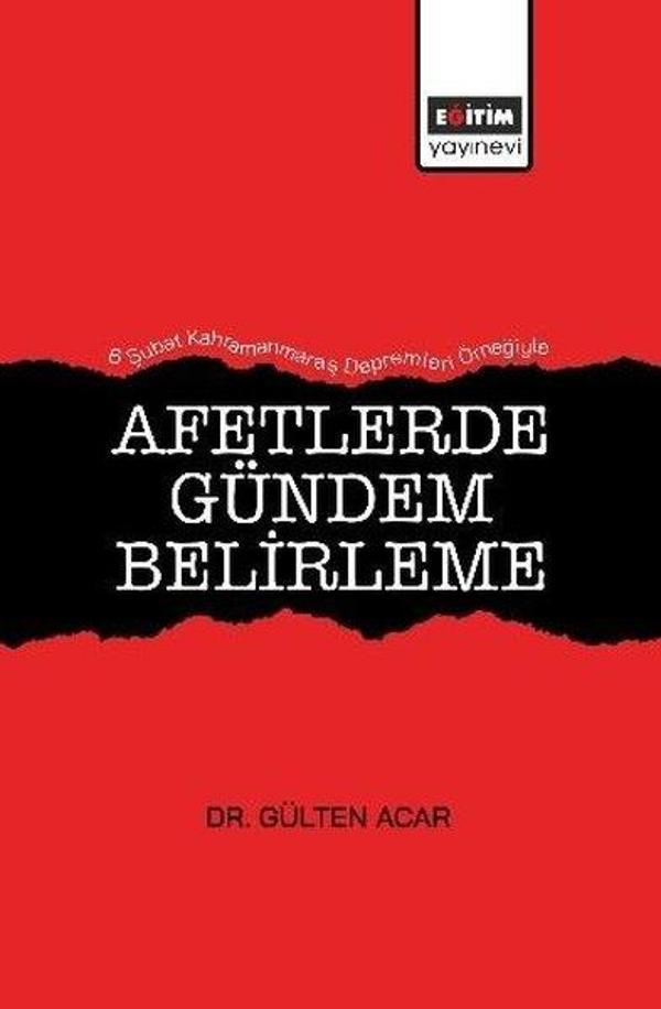 Afetlerde Gündem Belirleme - Eğitim Yayınevi - Image 1
