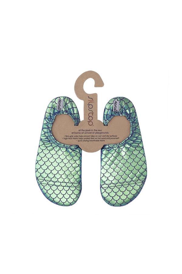 Slipstop Ivy Junior Kaydırmaz Havuz ve Kız Çocuk Deniz Ayakkabısı SS21110365 YEŞİL - Image 1