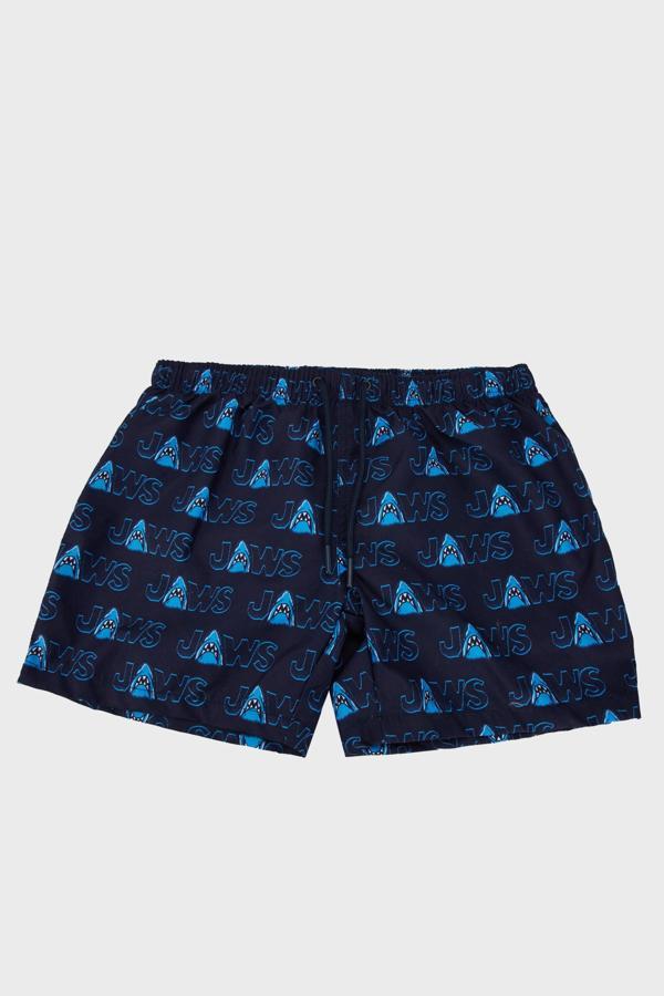Slipstop Dane Desenli UV Korumalı Normal Bel Erkek Çocuk Short SO2531100700 LACİVERT - Image 1