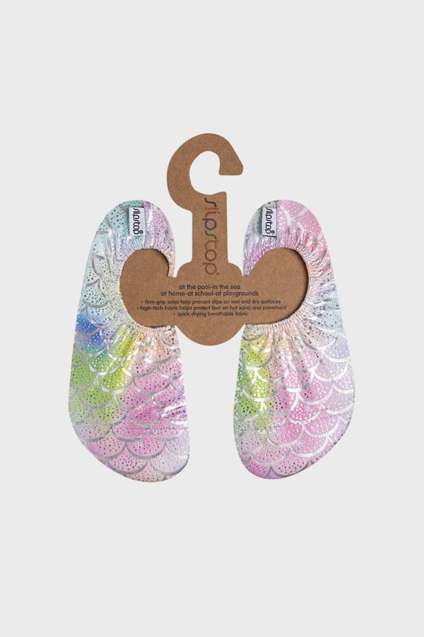 Slipstop Finny Kaydırmaz Havuz ve Kız Çocuk Deniz Ayakkabısı SS2314000052 MAVİ-YEŞİL - Image 1