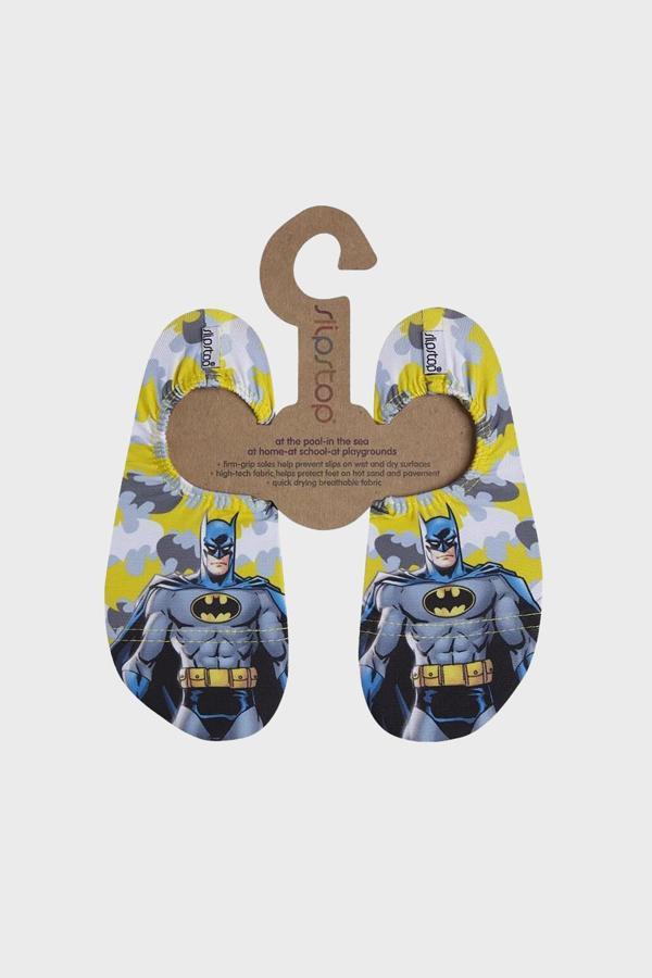 Slipstop Dark Batman Kaydırmaz Tabanlı Havuz ve Erkek Çocuk Deniz Ayakkabısı SS2332010066 AÇIK GRİ - Image 1