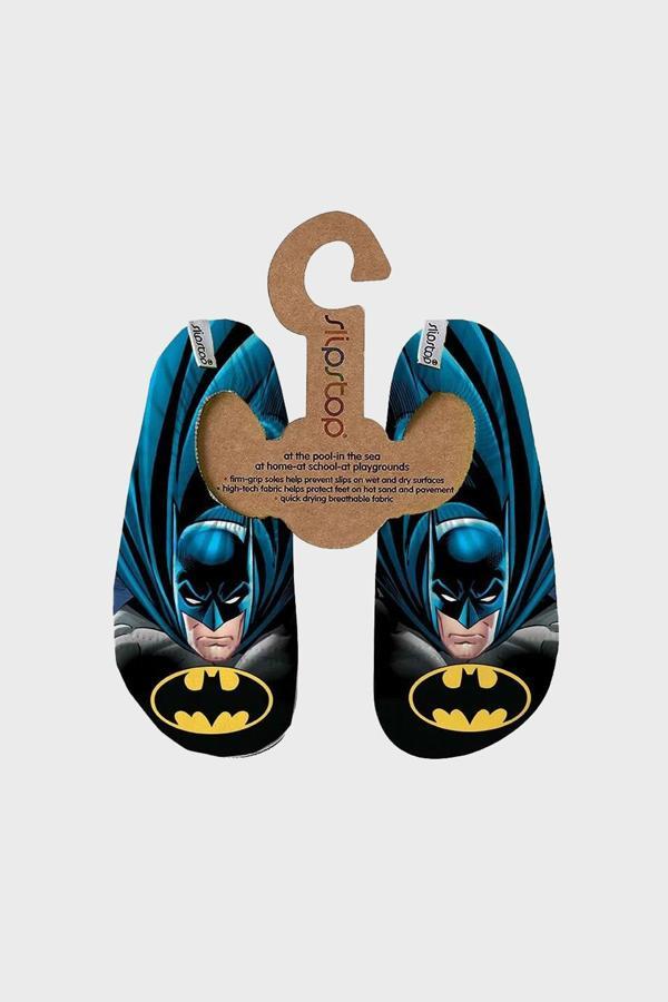 Slipstop Shadow Baskılı Kaydırmaz Taban Havuz ve Erkek Çocuk Deniz Ayakkabısı SS2532010011 SİYAH-MAVİ - Image 1