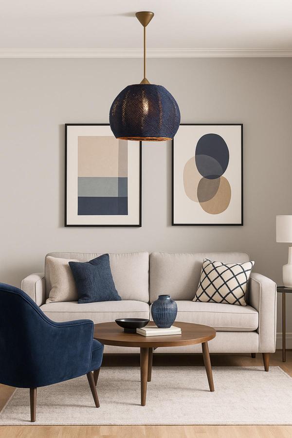 Bohem,Rustik,Modern,Doğal,El Yapımı Sarkıt Avize - Image 1