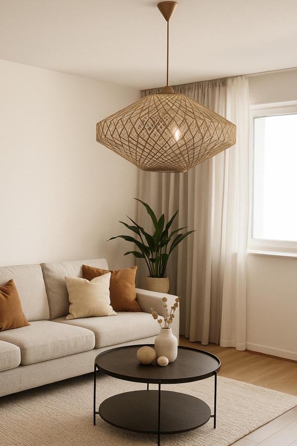 Bohem,Rustik,Modern,Jüt,Doğal,El Yapımı Sarkıt Avize - Image 1