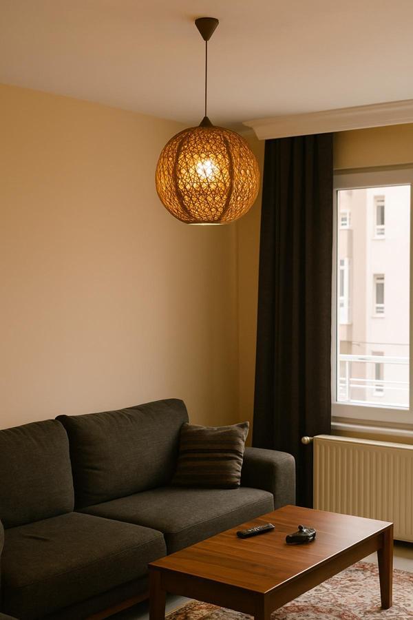 Bohem,Ahşap,Jüt,Hasır,Modern,Doğal Sarkıt Avize - Image 1