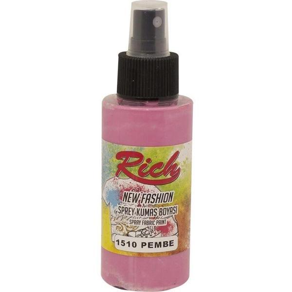 Supertrend New Fashion Sprey Kumaş Boyası 100 cc. 1510 PEMBE - Image 1