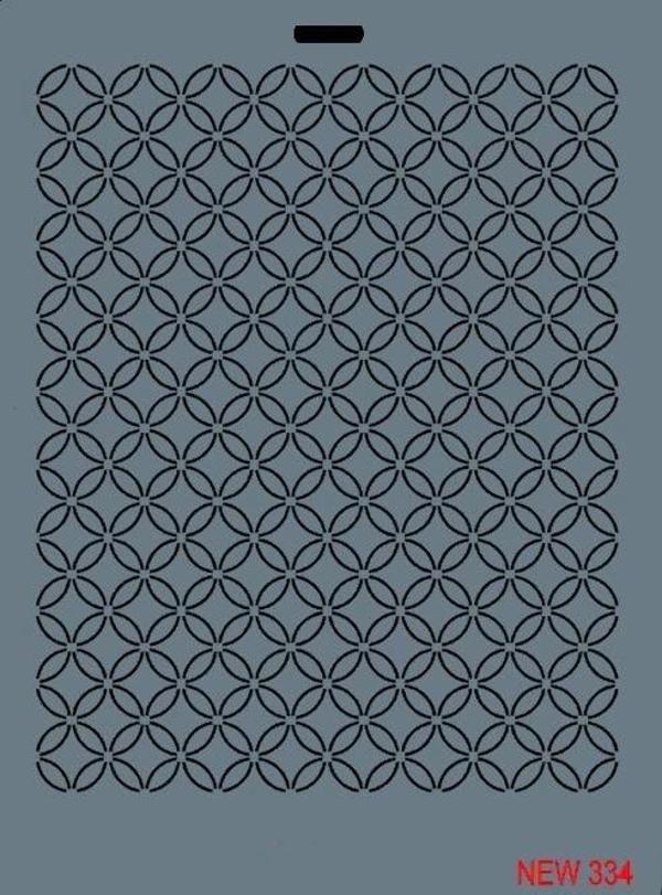 Supertrend Stencil Boyama Şablonu 25x35 cm. NEW-334 - Image 1