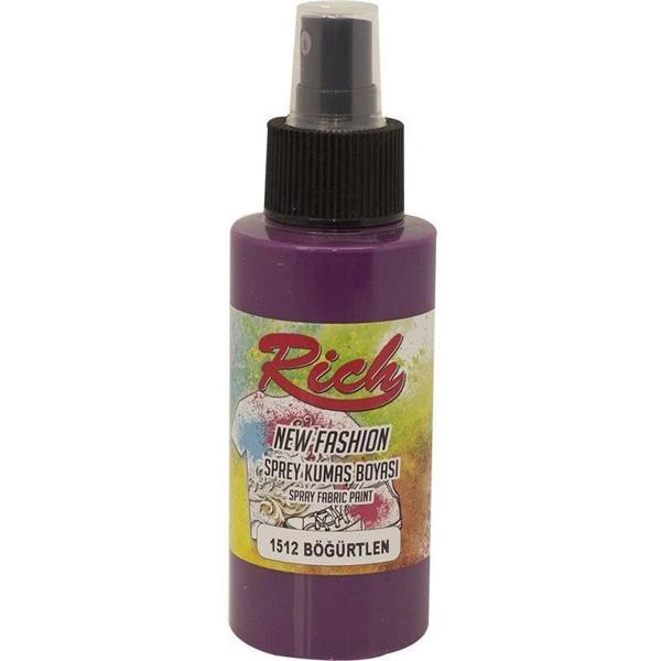 Supertrend New Fashion Sprey Kumaş Boyası 100 cc. 1512 BÖĞÜRTLEN - Image 1