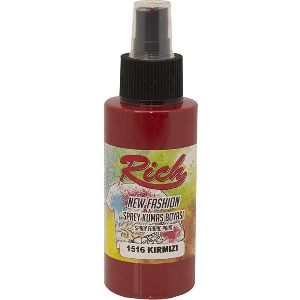 Supertrend New Fashion Sprey Kumaş Boyası 100 cc. 1516 KIRMIZI - Image 1