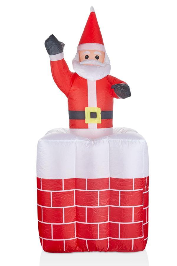 Waldern Premium Collection 152 cm Şişme-Işıklı Noel Baba Yılbaşı Süs Dekorasyon - Image 1