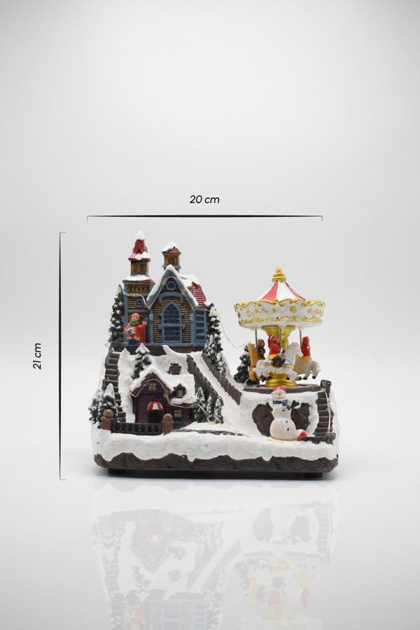 Premium Collection Dekoratif Yılbaşı Süs Atlı Karıncalı Noel Home - Image 1