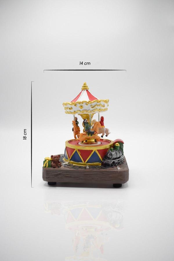 Premium Collection Yılbaşı Süsü Atlıkarınca 3 - Image 1