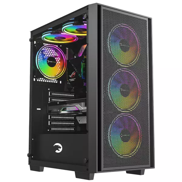 GamePower Flex 4*120mm A-RGB Fan ATX 650W 80+ Bronze Gaming Kasa - Image 1