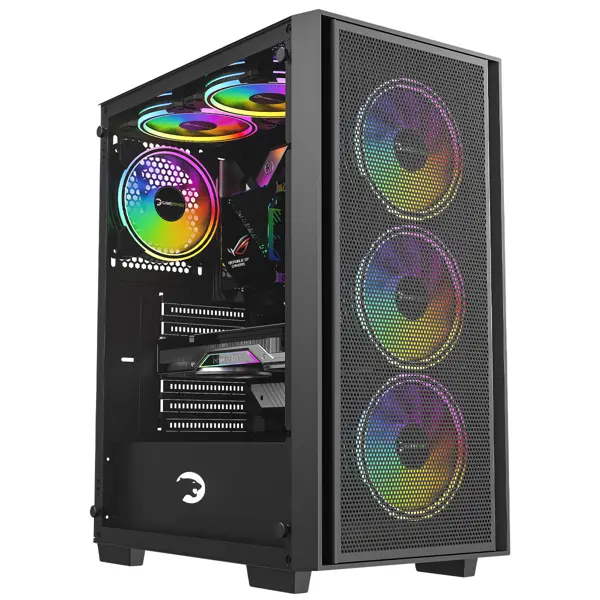 GamePower Flex 4*120mm A-RGB Fan ATX 750W 80+ Bronze Gaming Kasa - Image 1