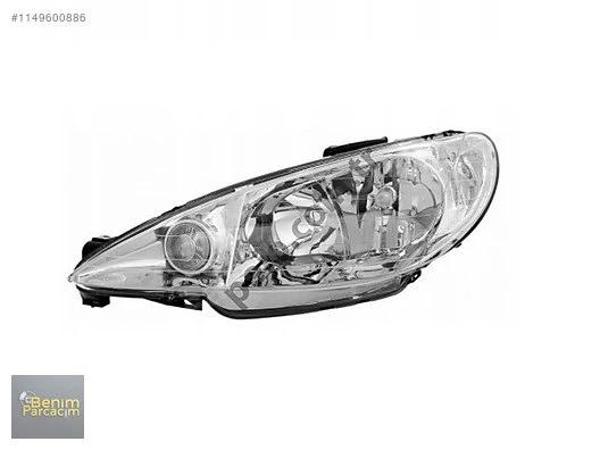 Far Peugeot 206 1998 Sonrası  Sol (Oem No:6204S9) (Adet) - Image 1