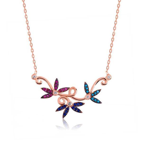 Supertrend Gümüş Sevgi Dalı Bayan Kolye - Image 1