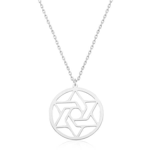 Supertrend Gümüş Çember Bayan Kolye - Image 1